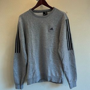 Adidas Grey Logo Sweatshirt